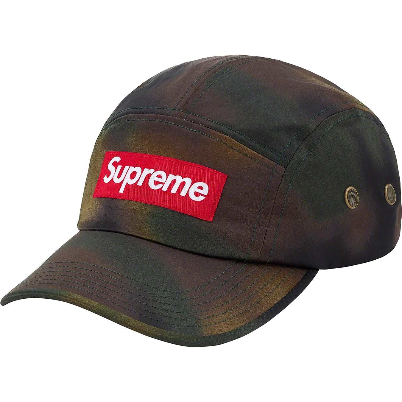 Washed Satin Camo Camp Cap view 8